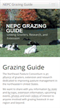 Mobile Screenshot of grazingguide.net